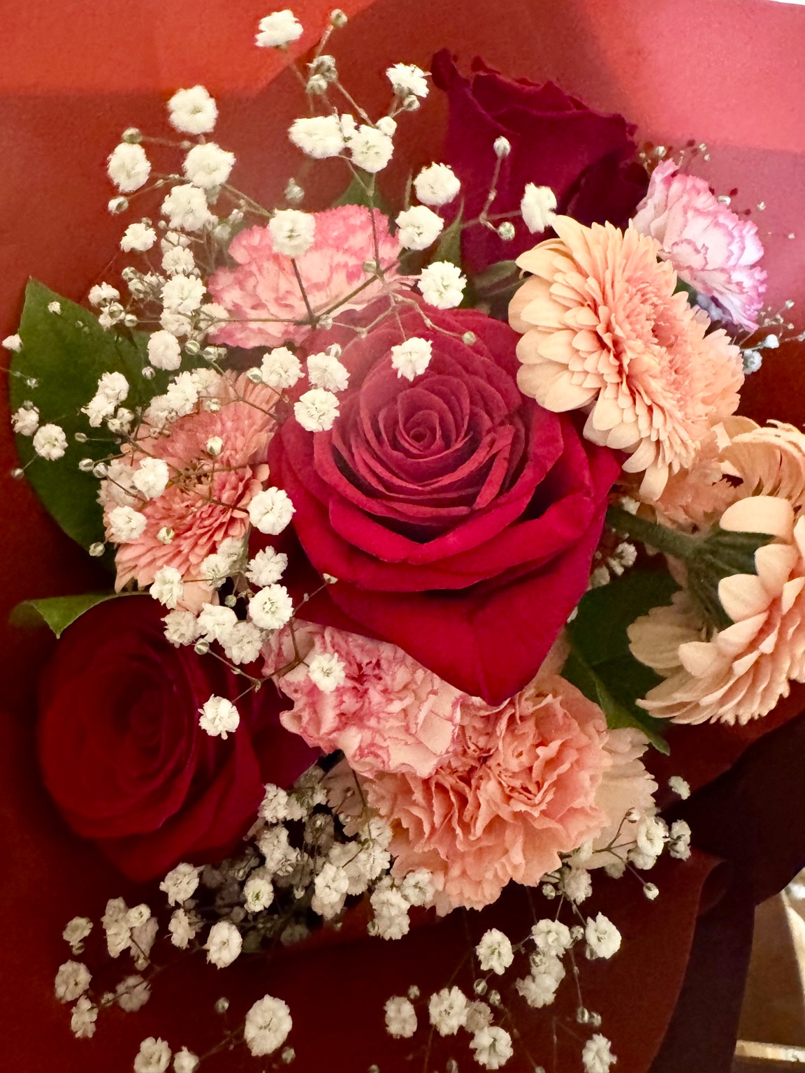 いただいたお花