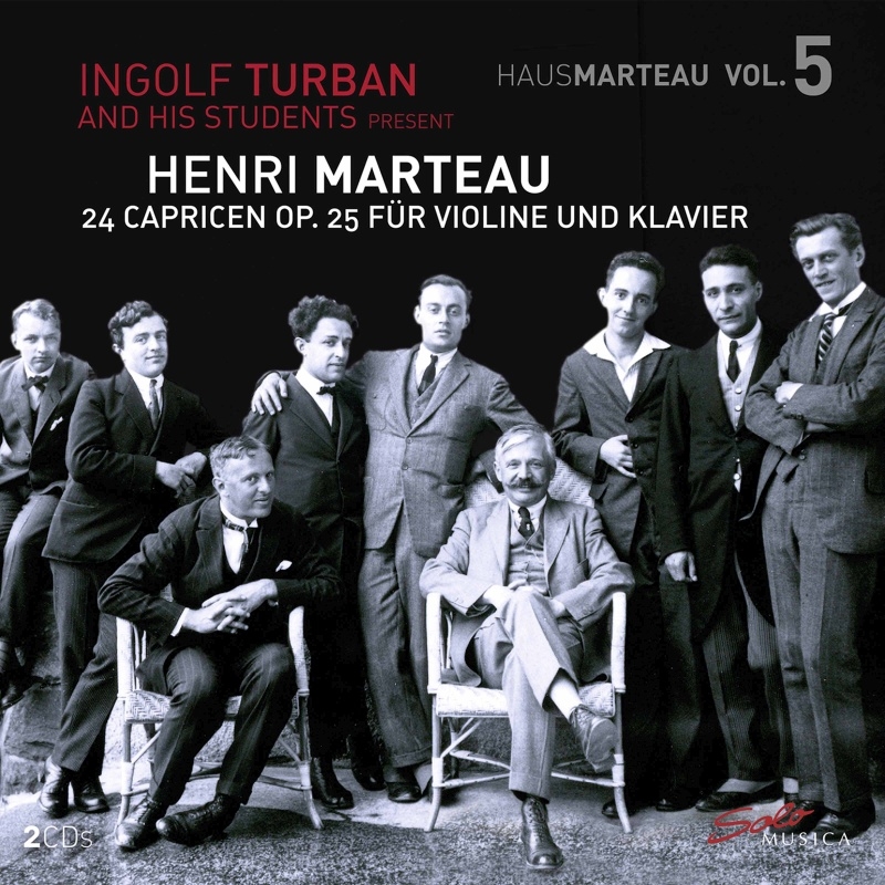 Cover: Henri Marteau: 24 Capricen